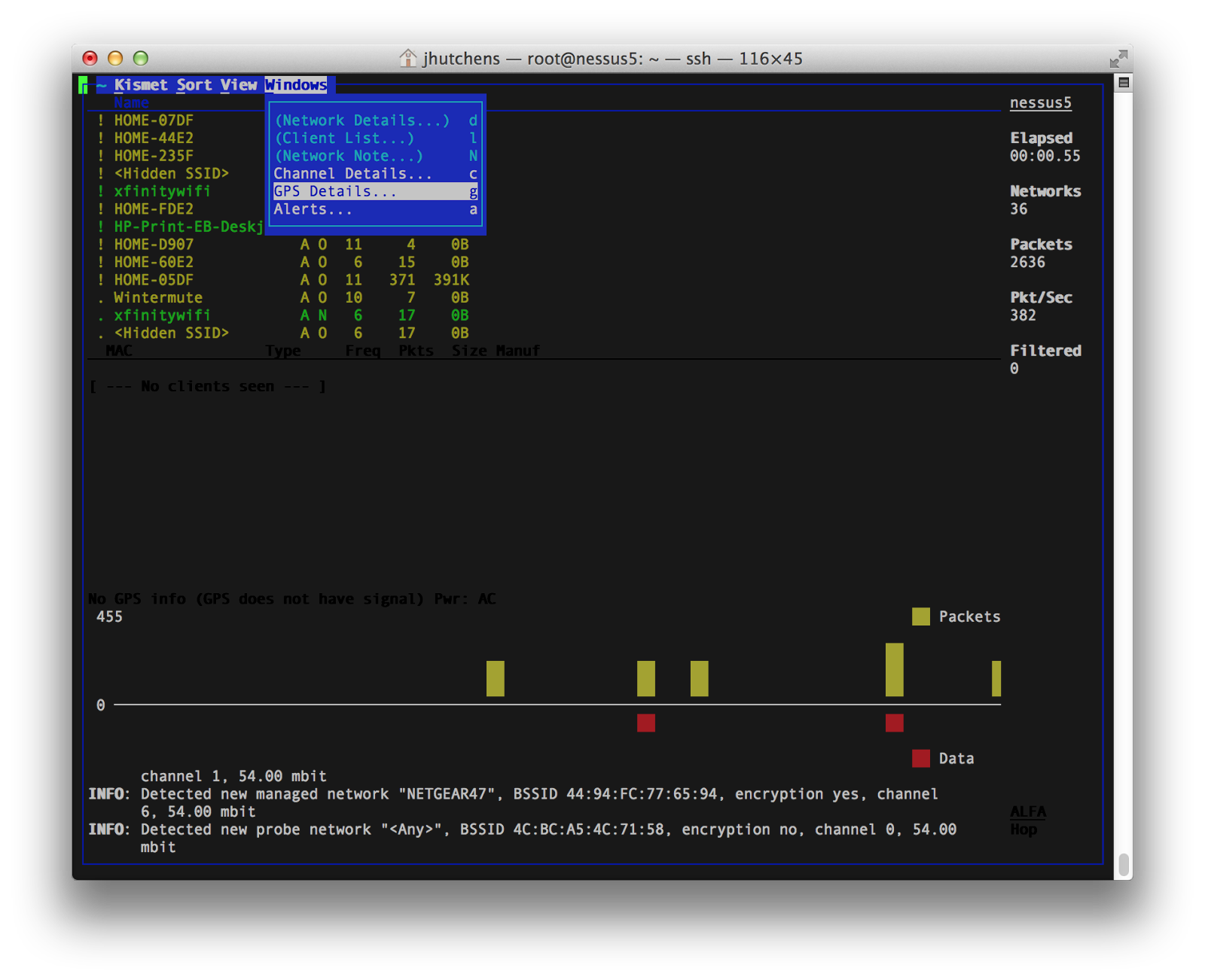 kismet tutorial backtrack Kismet a wireless sniffer the world of it & cyber security.