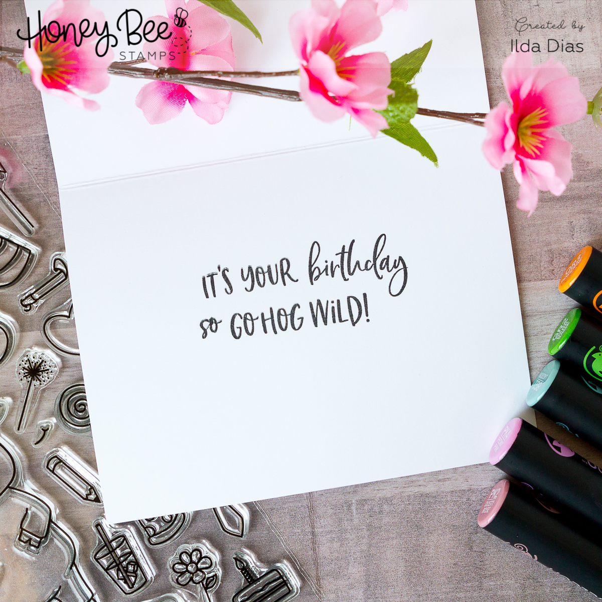 I Love Doing All Things Crafty: Go Hog Wild on Your Birthday Card ft ...