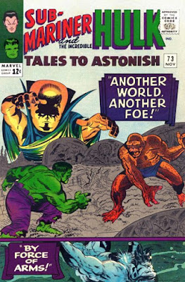 Tales to Astonish #73, the Hulk and the Watcher