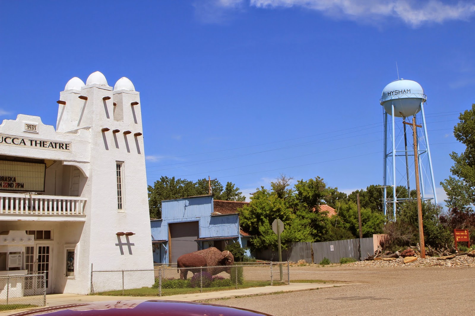 Beneath The Trap Door Yucca Theatre, Hysham, Montana 2014 Author