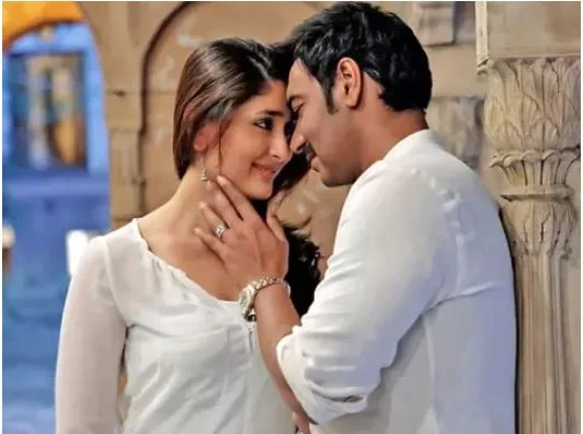 Kareena refused to lip lock with Ajay Devgan