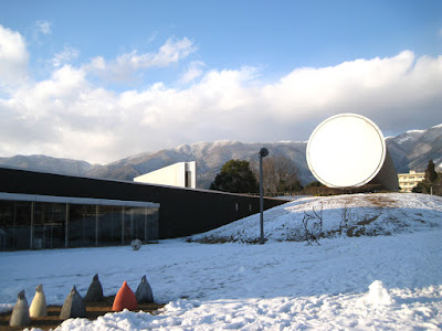 奈義町現代美術館での展示風景 奈義町現代美術館での展示風景