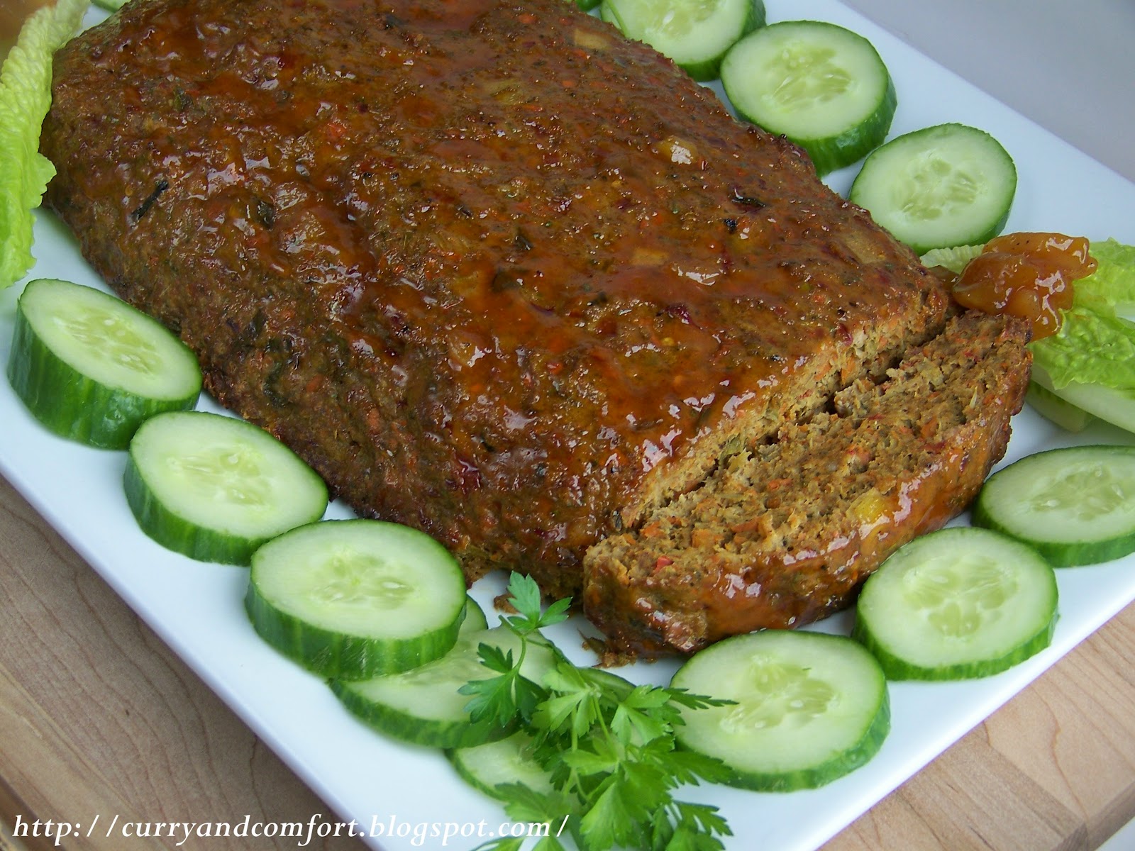 Depends on how big it is. Kitchen Simmer Masala Meatloaf Indian Style Meatloaf