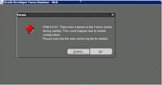 Learning Oracle: Application errors