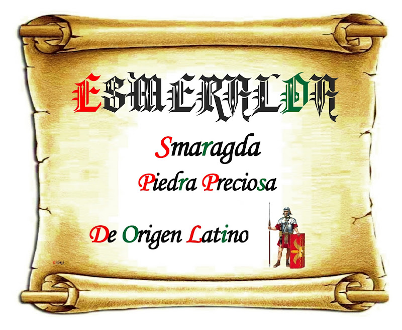 El origen de los nombres Esmeralda El origen de los nombres Esmeralda