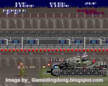 Super Contra games ding dong petualangan