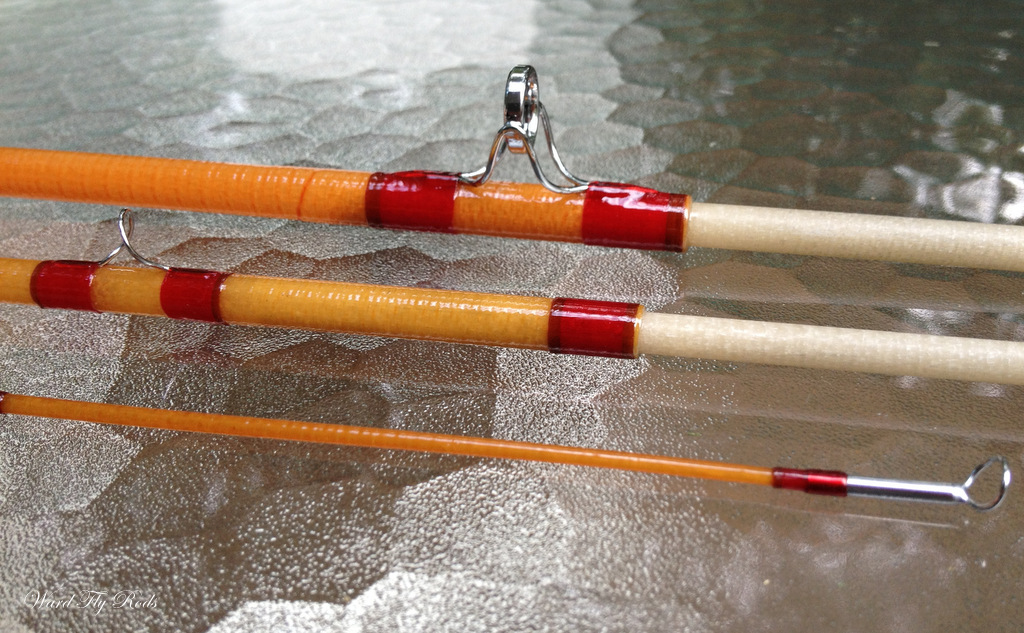 Ward Fly Rods Blue Halo Fiberglass Fly Rod Build Complete