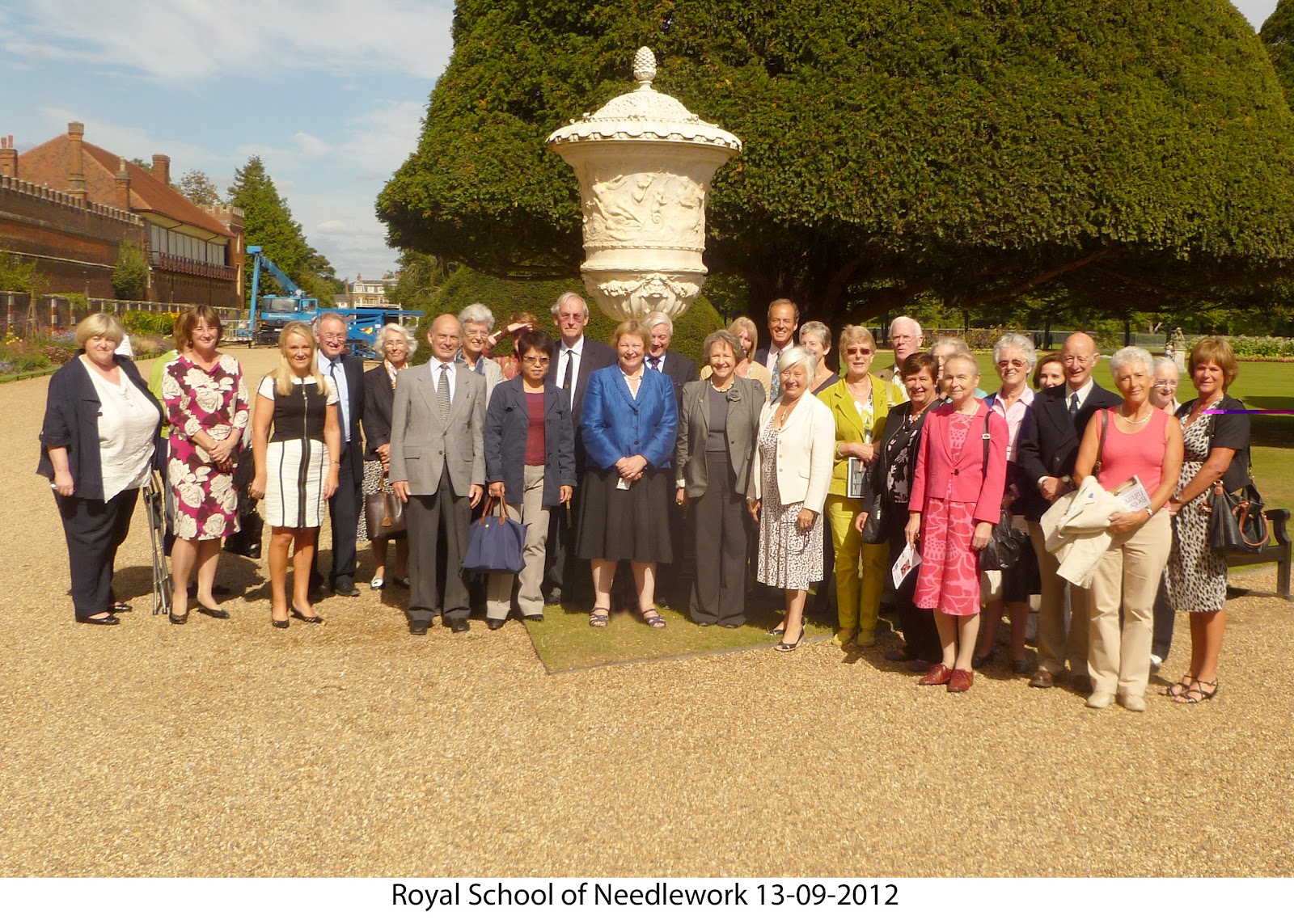 Pamela's Blog Visit to the Royal School of Needlework