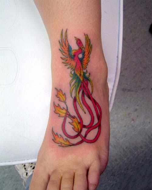 foot phoenix tattoo ayak üstü anka kuşu dövmesi foot phoenix tattoo ayak üstü anka kuşu dövmesi