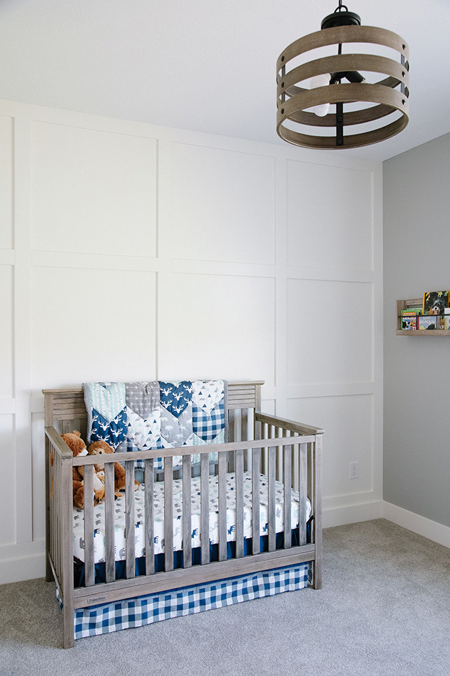 Client Reveal Boy S Gingham Nursery Bathroom Michaela Noelle