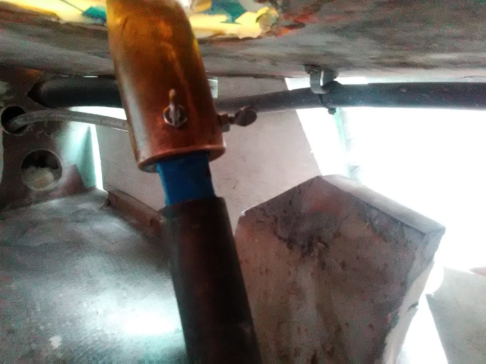 Sailing Whimsy Wheeltotiller conversion