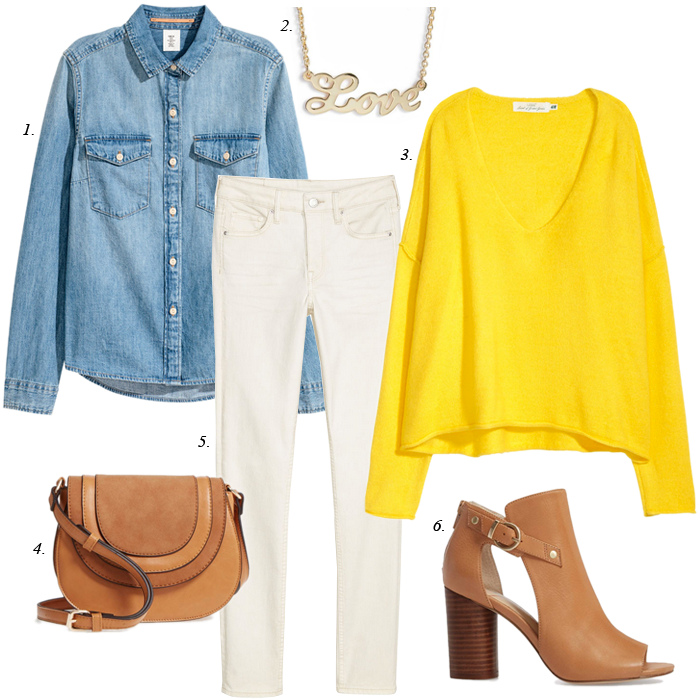 Daily Style Finds Styling a Yellow Sweater for Spring