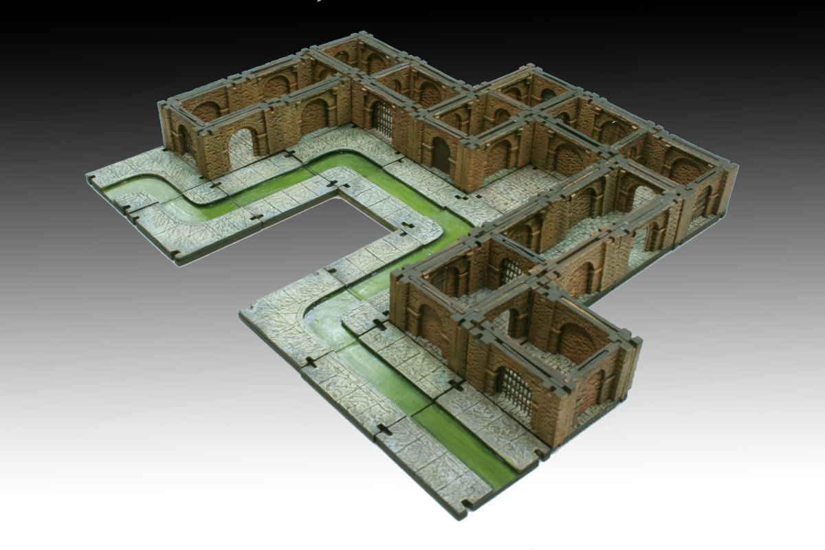 D&D 3D modular dungeons