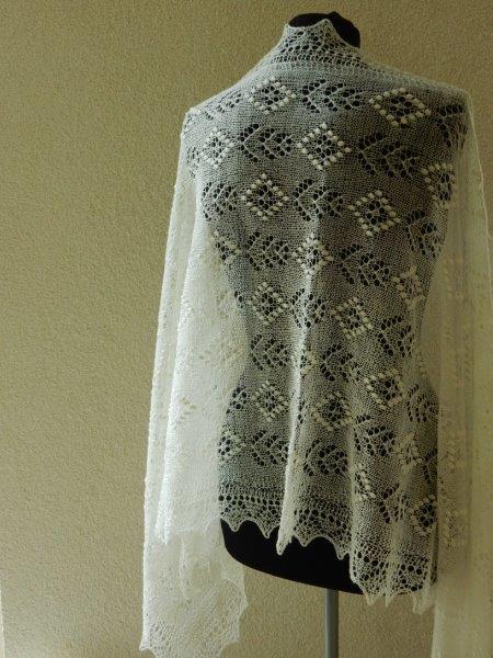 leer terugvallen richting GEBREIDESJAALS: Een nieuwe bruidssjaal! een ragfijne brede en lange  Haapsalu shawl!