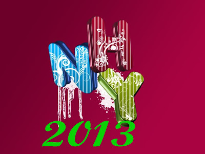 Free Latest Beautiful Happy New Year 2013 Greeting Photo Cards 2013 049