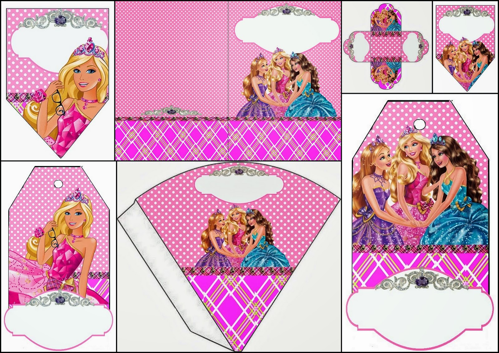 Barbie Princess Charm School Free Party Printables Oh My Fiesta In 