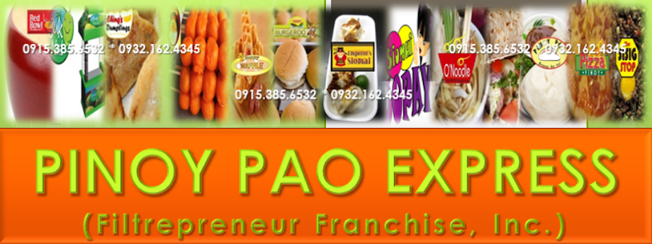 Pinoy Pao Express (formerly Filtrepreneur Franchise, Inc.)