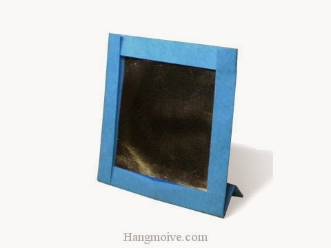 Cách gấp, xếp cái Gương trang điểm bằng giấy origami - Video hướng dẫn xếp hình đồ thời trang - How to fold a Mirror Cách gấp, xếp cái Gương trang điểm bằng giấy origami - Video hướng dẫn xếp hình đồ thời trang - How to fold a Mirror