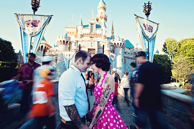 Disneyland Engagement Shoot - Lacey and Paco