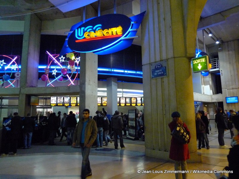 01 Arrondissement Cinema Ugc Cine Cite Les Halles Ciné-Façades: UGC Ciné-Cité Les Halles (Paris 1er)