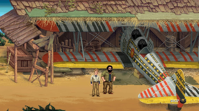 Bud Spencer & Terence Hill - Slaps and Beans - Bud and Terence face a WWII Japanese aircraft, which they just found on the pacific island!