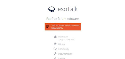 esoTalk – Fat-free forum software