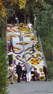 Painted Stairs Targu Mures