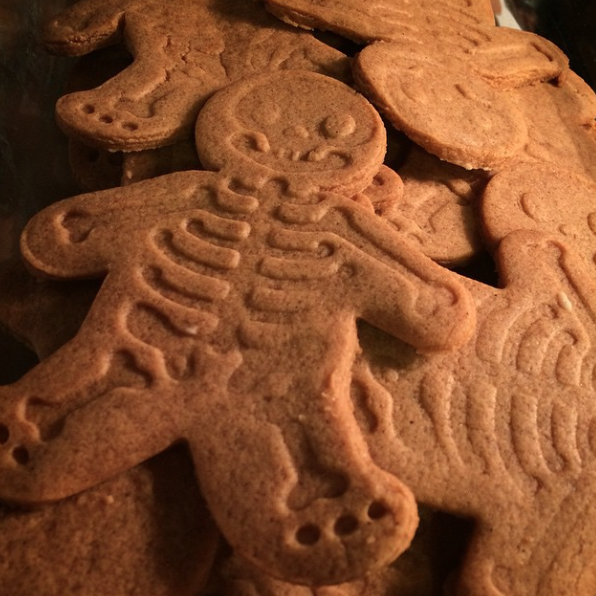 Enjoying Every Bite Cookie Cutter Ginger Crisps