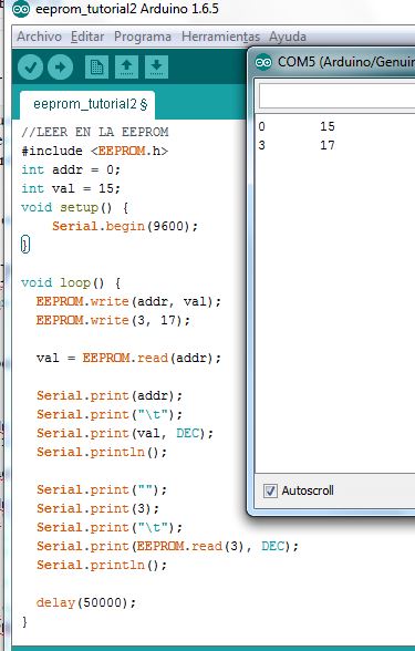 Curso Arduino Mega: EEPROM