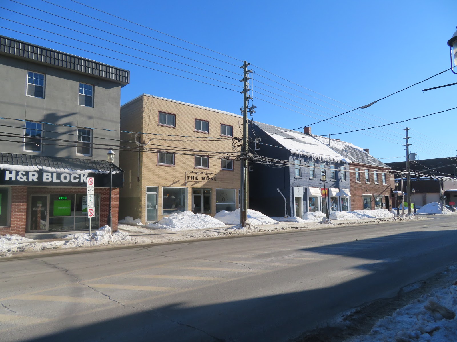 Charles Leblanc's Other Blog Having Coffee at The Muse on Regent