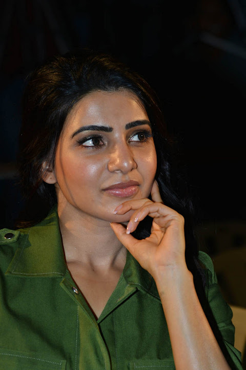 Samantha Akkineni at Chi La Sow Press Meet