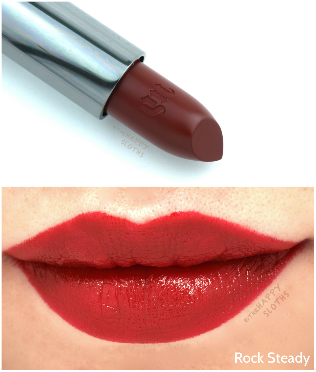 Urban Decay Vice Lipstick: Review and Swatches | The Happy Sloths ...