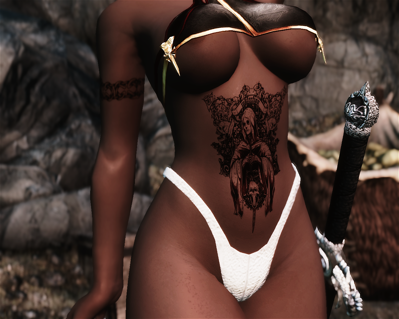 Татушки и бодиарт для UNP и CBBE.