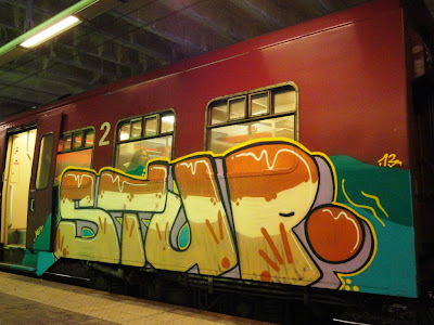 Graffiti on the Train