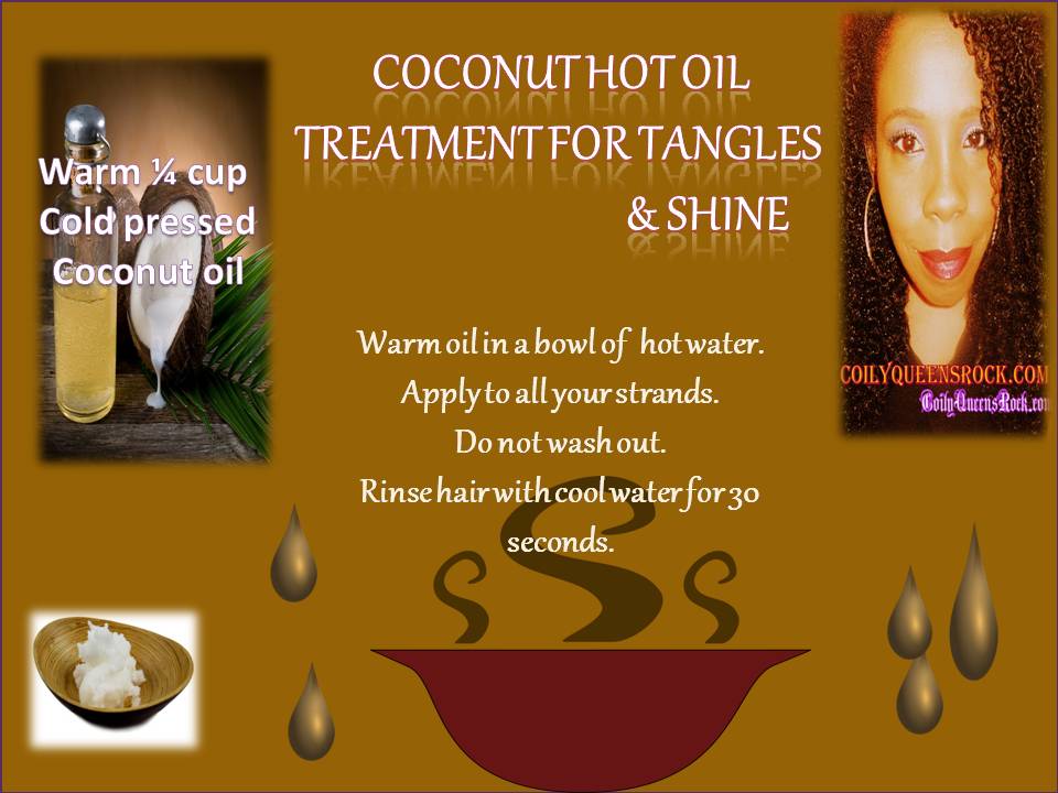CoilyQueens™ 3 ways to use Coconut oil for Hair Growth and Retention