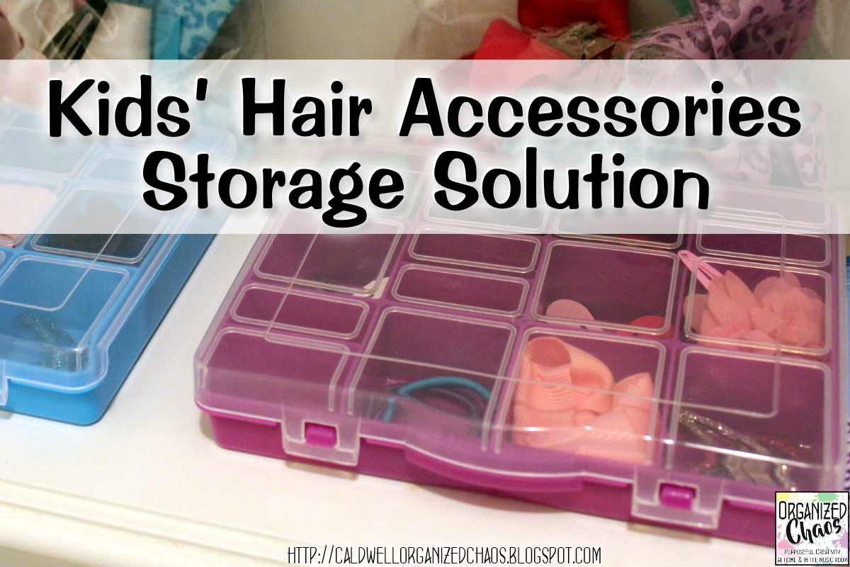 Kids' Hair Accessories Storage Solution