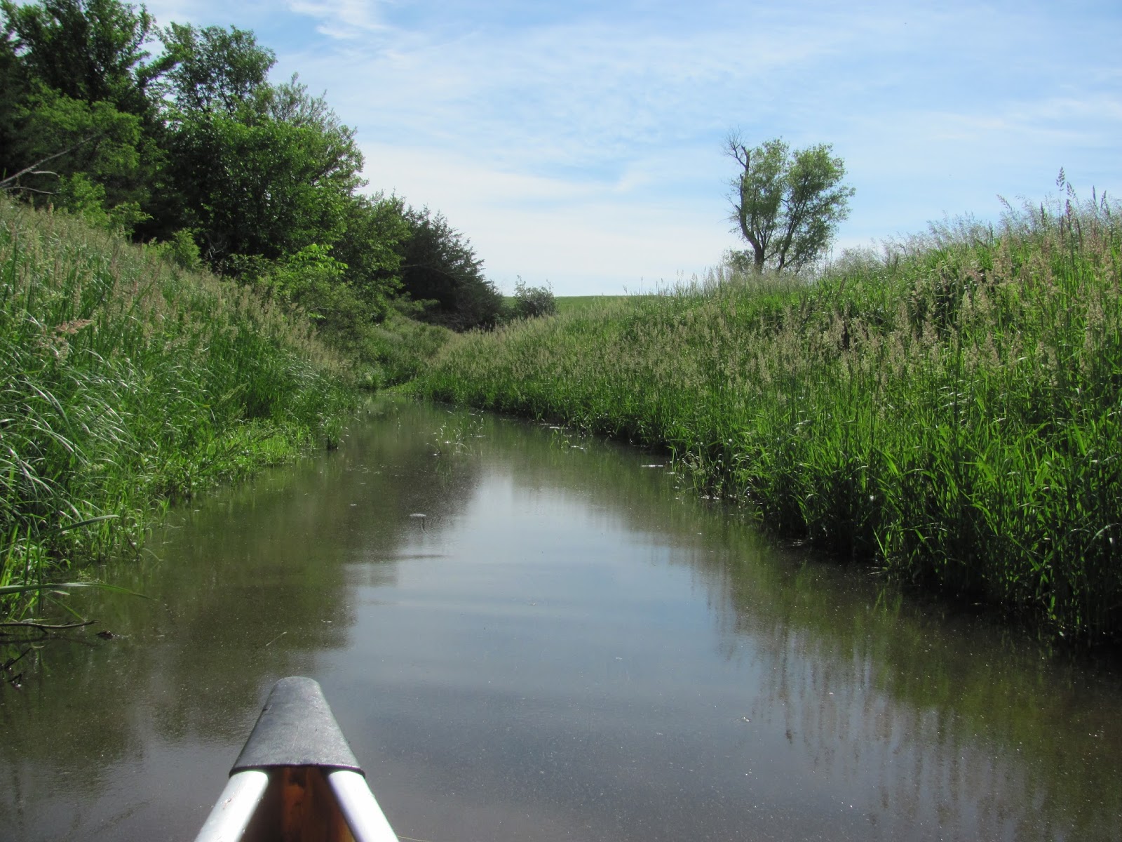 Kayaking the Lakes of South Dakota Lake Menno late spring 2013
