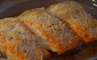 LACHS MIT PARMESANKRUSTE LACHS MIT PARMESANKRUSTE
