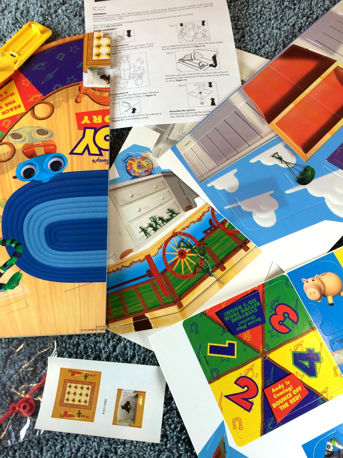 Dan the Pixar Fan Toy Story "Toys Awaaaay!" Board Game