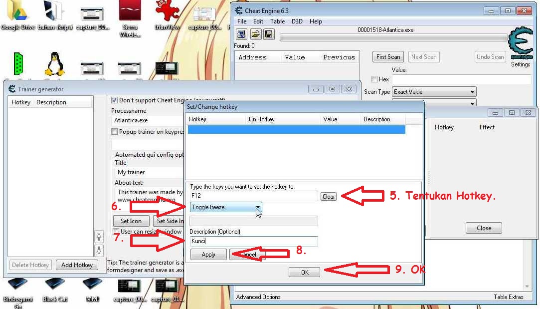 akiratoya17: [ Tutorial ] Membuat Trainer, Cheat Engine 6.3