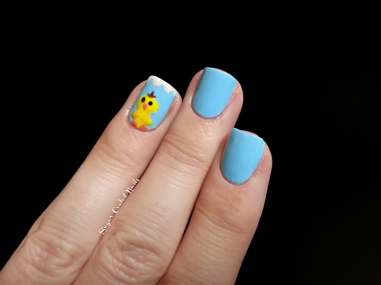 5. Easter Chick Nails - wide 8