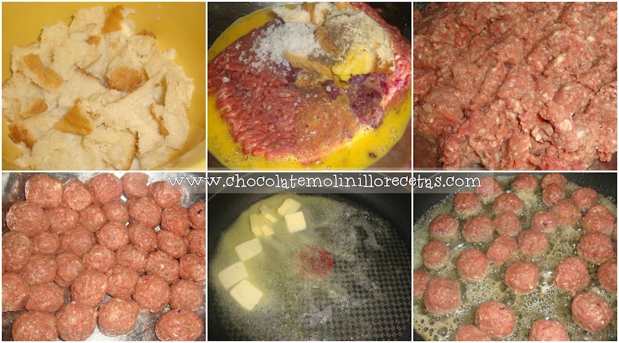 Albóndigas Suecas (en salsa bechamel)