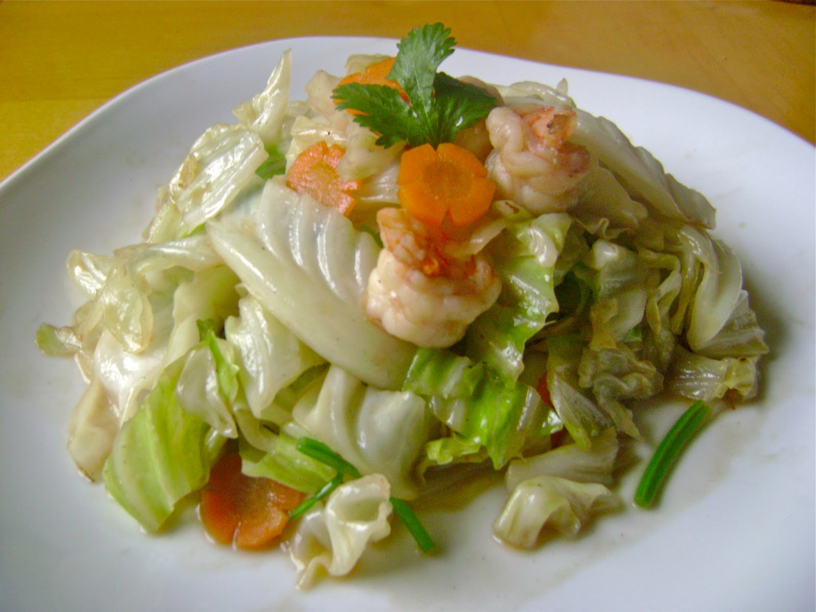 Savories and Sweets by Keyna StirFry Cabbage With Shrimp