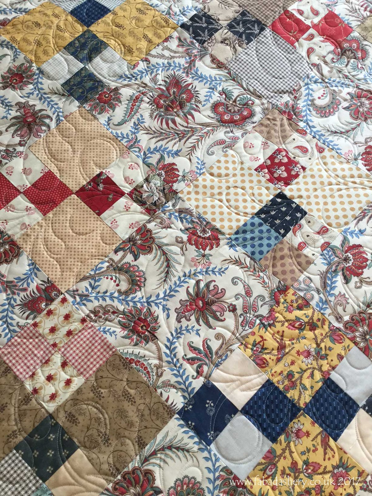 Fabadashery Longarm Quilting Collection for a Cause Traditional Quilt