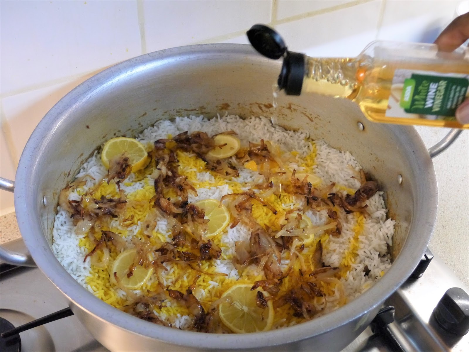This Muslim Girl Bakes Lamb Biryani.