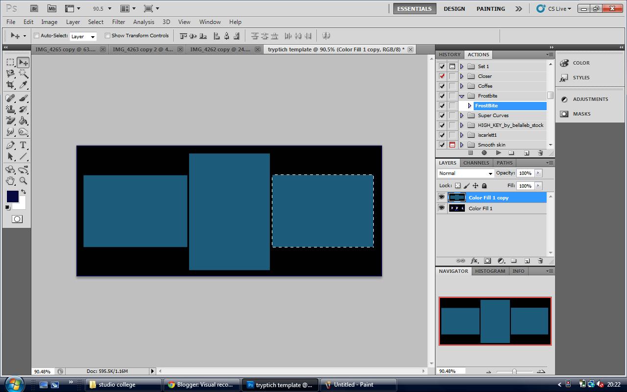 Leanne Studio Photography How to create a Triptych Template