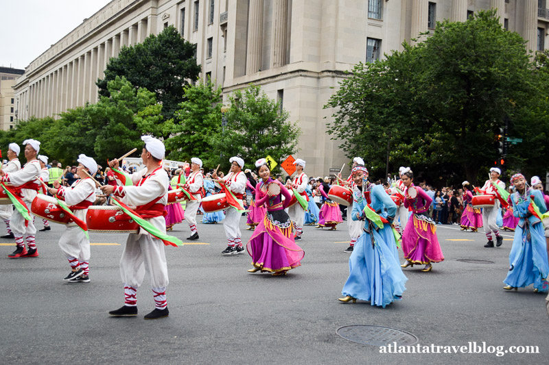 Parade in Washington, DC on July 4