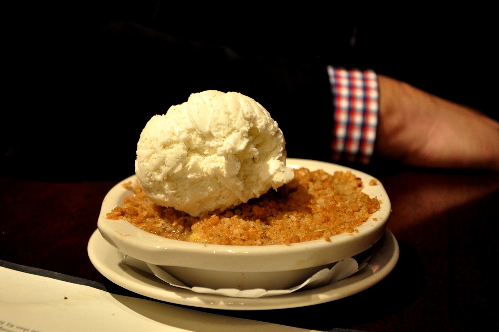 Lunch at the Iron Hill Brewery, West Chester