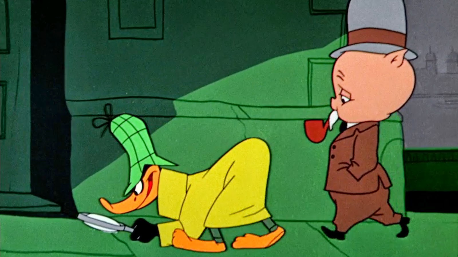 The Adventure of the Shropshire Slasher is brought to life by Daffy Duck as Sherlock Holmes