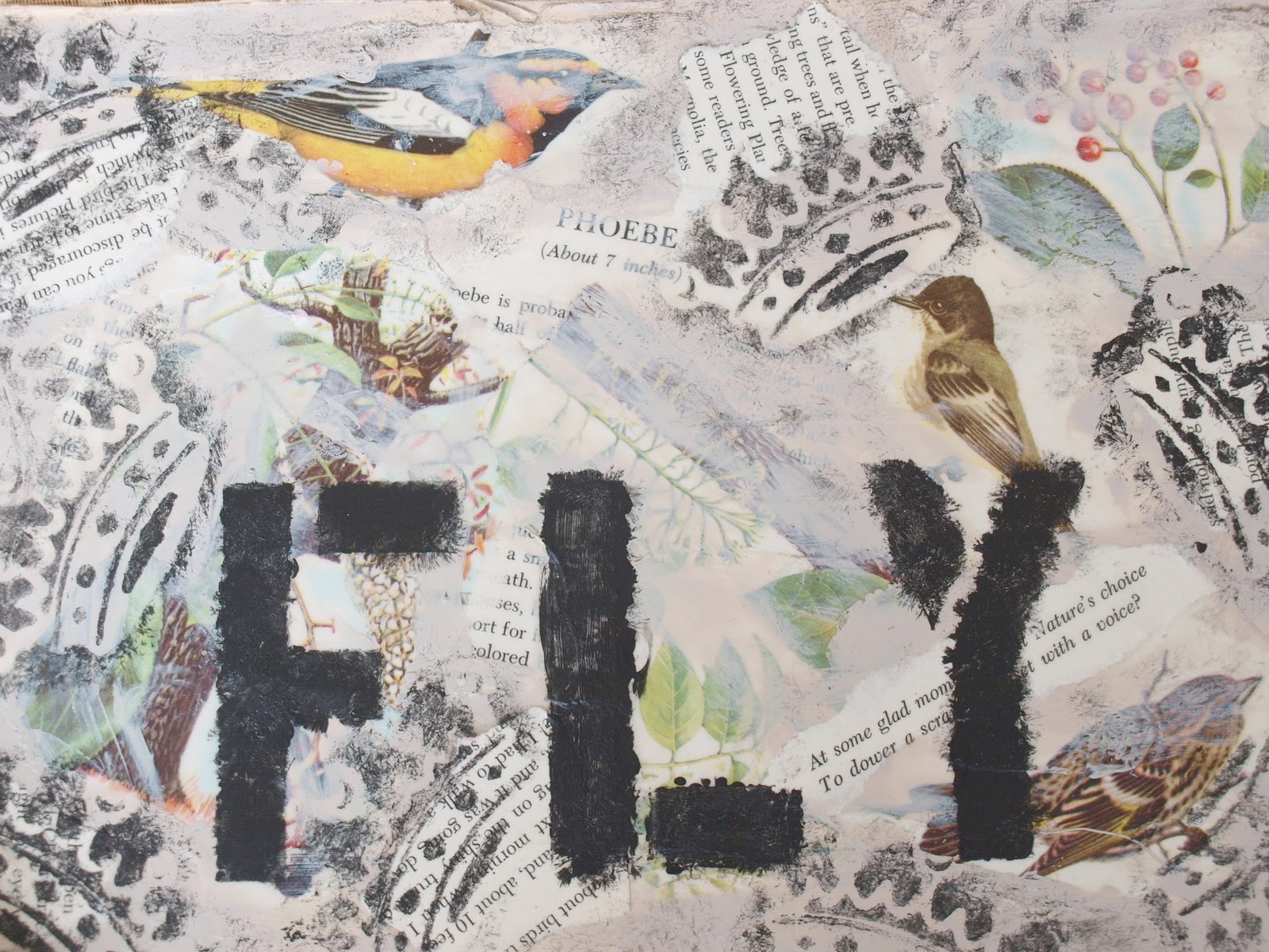 My Art: Mixed Media Collages